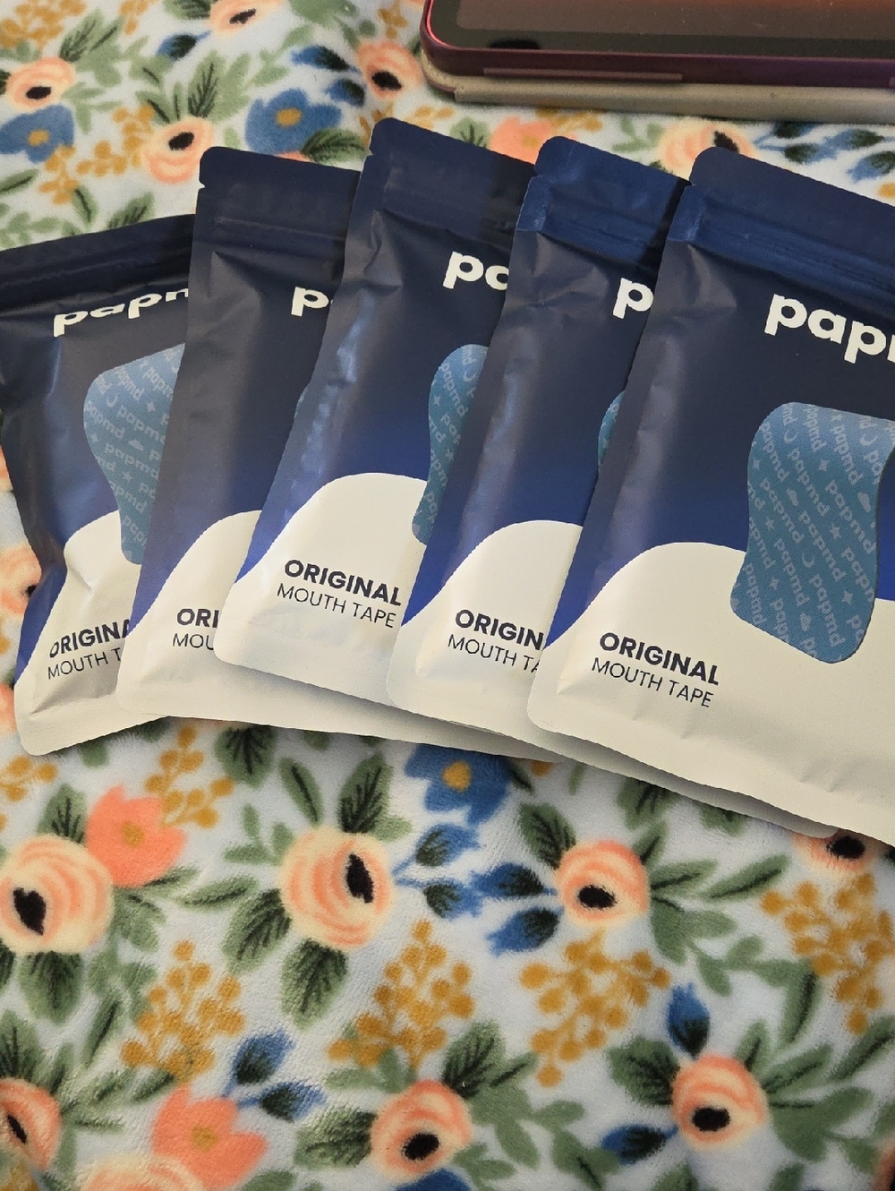 PAPMD Original Mouth Tape - Navy/White